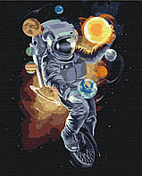 Картина за номерами BrushMe Космічний жонглер 40х50 см BS34813 NX, код: 8263286