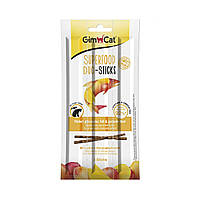 Gimpet Ласощі для кішок GimCat Superfood Duo-Sticks з лососем і манго, 3 шт PZ, код: 6969345