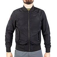 Куртка бомбер льотна демісезонна Sturm Mil-Tec Flight Jacket Top Gun Base M Black