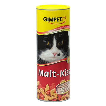 Ласощі вітаміни GimPet Malt-Kiss для котів, 600 шт
