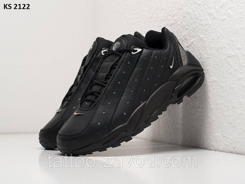 Кросівки чоловічі чорні 41 44 46 Nike Nocta X Hot Step Air Terra Black, фото 1