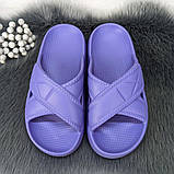 Шльопанці жіночі сланці пінкові фіолетові (вістерія) Даго Стиль, фото 6