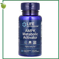 Активатор метаболізма AMPK, 30 вегетаріанських таблеток, Life Extension, США
