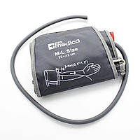 Манжета Promedica 22-42см з кільцем та перехідником для автоматичних тонометрів Promedica, Microlife, Gamma з однією трубкою