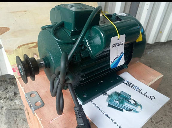 Однофазний электодвигатель RL 100L4 4/1500, фото 1