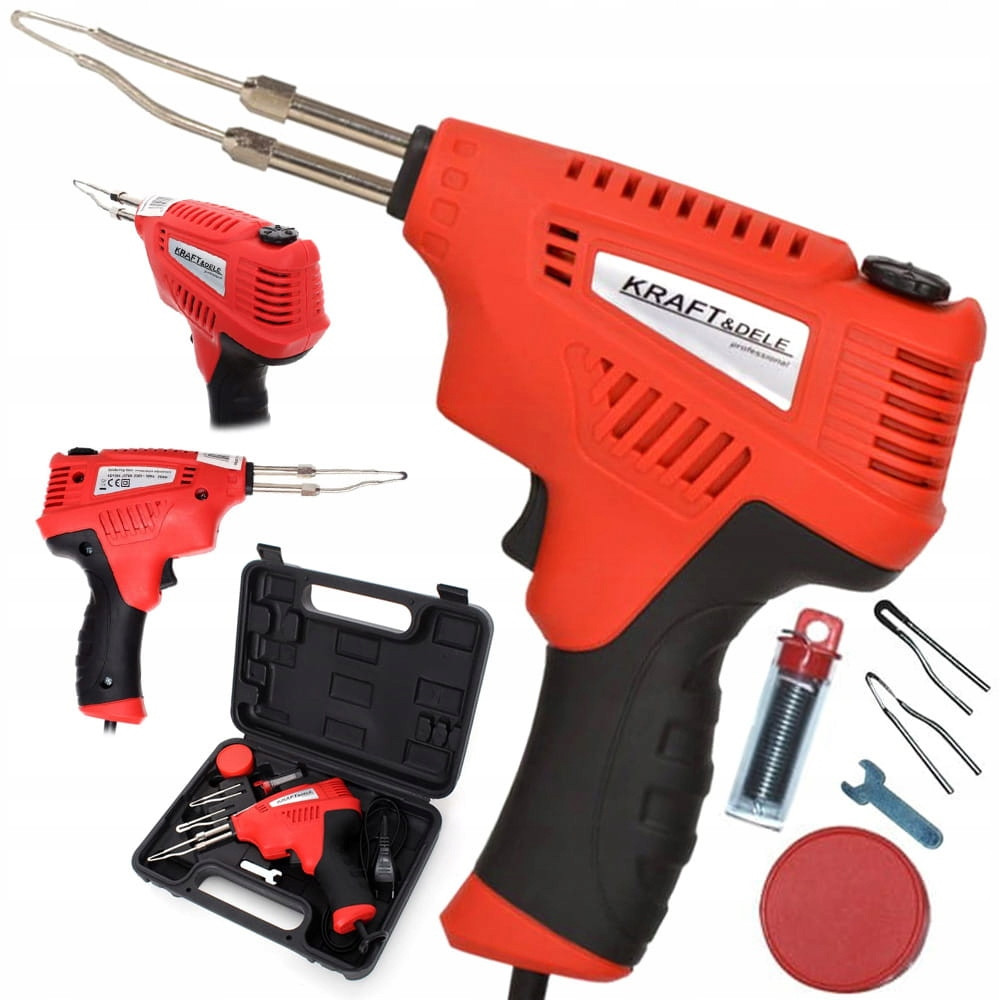Паяльник для ремонту бамперів, пластикових деталей Kraft&Dele KD1504 JS700