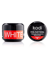 Гель-паутинка для ногтей Spider gel Kodi Professional, 4 мл (белая)