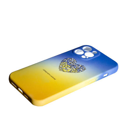 Силіконовий чохол Case UA для Apple iPhone 11 Pro Max Heart, фото 4