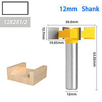 Фреза для вирівнювання площини поверхні D51 хвостовик 12мм