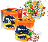 Ароматизатор гелевый "Areon" GEL -Tutti-Frutti (Тутти-Фрути) 80gr