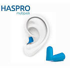 Беруші пінні для сну, роботи Haspro Multipack 10 пар 38дБ, Синій, фото 4