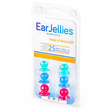 Беруші для сну силіконові з пам'яттю форми EarJellies (3 розміри)