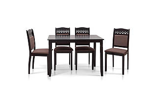 Комплект Бродвей (1+4) Венге-шоколад DARK CAPUCINO