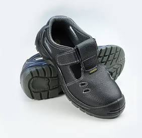 Сандалі робочі шкіряні emto без металевого носка