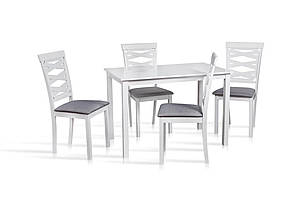 Комплект Бруклін (1+4) Білий WHITE