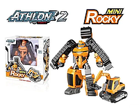 Детский игровой трансформер Тобот мини Рокки 968-2 Tobot mini Rocky трансформируется в экскаватор