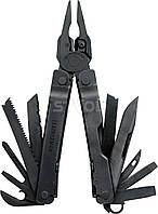Мультиинструмент LEATHERMAN Super Tool 300 BLACK, чехол MOLLE (черн), картонная коробка