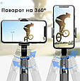 Селфі штатив-автоматичний стабілізатор збалансований Gimbal L08 Стедікам для смартфона Монопод, фото 10