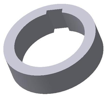 ОП-033 Втулка перехідна маслопресу ПМ-450, фото 1