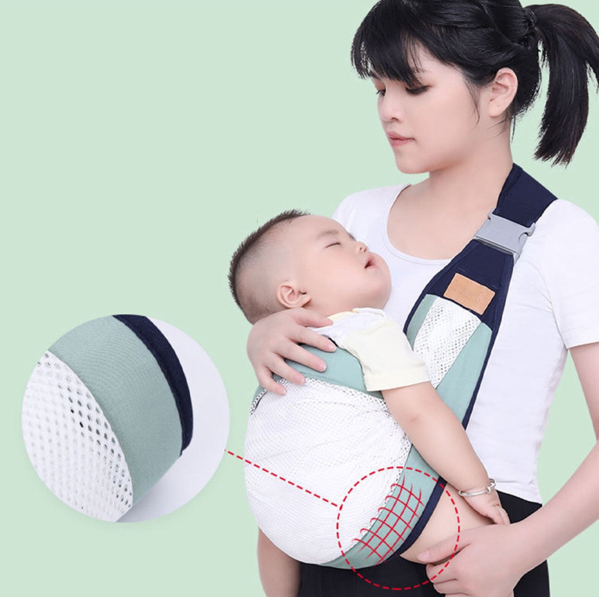 Багатофункціональне перенесення слінг для новонароджених складаний BABY SLING