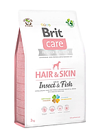 Сухий корм для собак Бріт Brit Care Dog Insect Fish з комахами та рибою, 3 кг