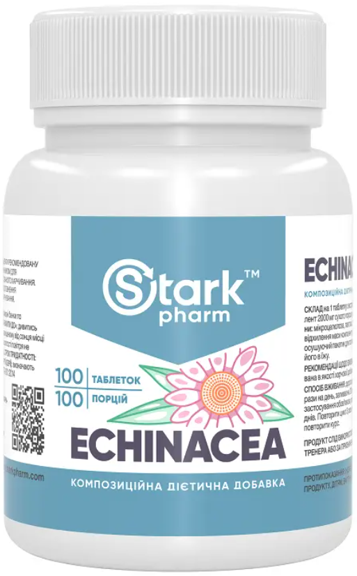 Echinacea 70 мг Stark Pharm 100 таблеток, фото 1