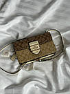 Жіноча сумка Коуч бежева Coach Beige Large Morgan Square Crossbody Bag, фото 6