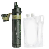 Профессиональный походный фильтр для воды туристический Miniwell L600 Зеленый (100133) FE, код: 1455542