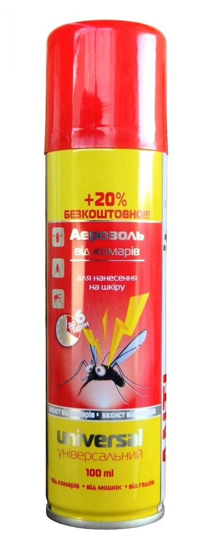 Аерозоль ANTI MOSQUITO, 120мл.