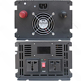 Інвертор із чистою синусоїдою 24V на 220 V ProFix-2000W (макс.4000W) із зарядкою + UPS, LCD дисплей, фото 3
