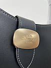 Жіноча сумка Коуч чорна Coach Eliza Shoulder Bag In Black, фото 7