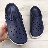 Сабо чоловічі пінка крокси сині Dago Style, фото 4
