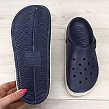 Сабо чоловічі пінка крокси сині Dago Style, фото 5