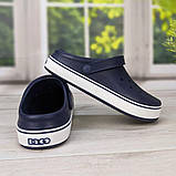Сабо чоловічі пінка крокси сині Dago Style, фото 7