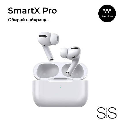 Бездротові стерео навушники SmartXPro Premium Bluetooth вакумні вкладиші з активним шумоподавленням для бігу, фото 1