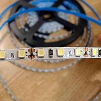 Світлодіодна стрічка 12В 1м LLS-600WW-2835-IP20-12-5mm SMD 2835 120 LED/m IP20 теплий білий