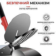Потужна напівавтоматична машина для подрібнення льоду Sokany SK-777 300 Вт електричний подрібнювач для льоду, фото 5