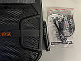 Портативна колонка Kimiso QS-4007 Bluetooth, з мікрофоном для караоке, FM радіо, MP3, пультом, фото 7
