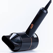 Фен для волосся професійний з концентратором 750 Вт іонізація та 3 режими роботи, фото 3