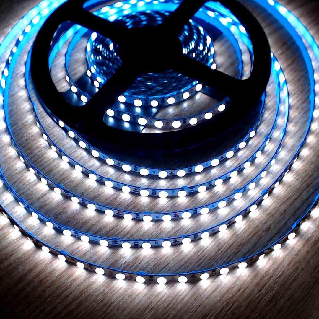Светодиодная лента 12В 1м LLS-600W-2835-IP20-12-4mm SMD 2835 120 LED/m ...