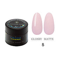 Гель для нарощування Crooz One-Phase Builder Gel №08 Shimmer Pink, 30 мл