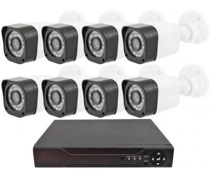 Відеореєстратор DVR KIT HD720 8-канальний (8 камер в комплекті)