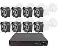 Видеорегистратор DVR KIT HD720 8-канальный (8 камер в комплекте)