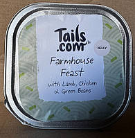 Влажный корм для собак Tails.com Farmhouse Feast with lamb,chicken + green beans 300g