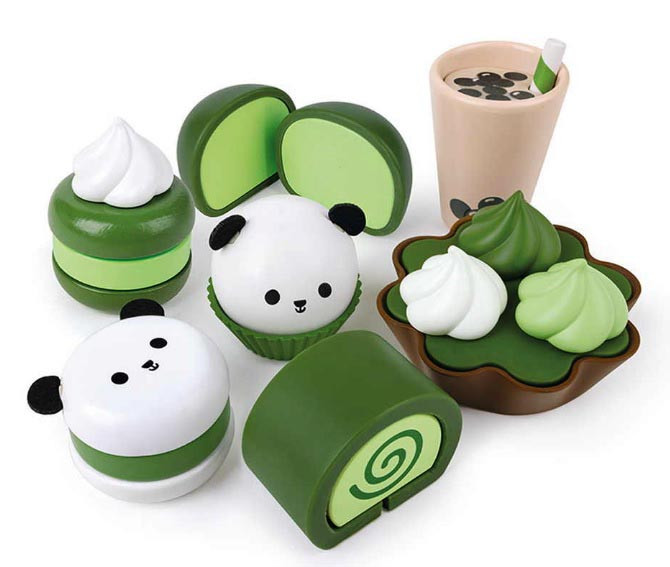 Іграшкові Десерти Hape E3195 Іграшка - Десерт із зеленого чаю
