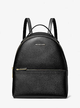 Рюкзак жіночий MICHAEL KORS Sheila Medium Faux Saffiano Leather Backpack (чорний) ОРИГІНАЛ