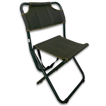 Розкладний стілець для риболовлі зі спинкою Ranger Sula навантаження 140 кг