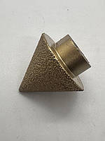 Фреза алмазна конусна 2-38мм M14 по кераміці граніту для КШМ