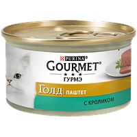 Gourmet Gold Паштет с кроликом БЛОК - 24 шт x 85 гр