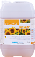 Средство для мытья полов покрытого маслом и маслом с воском Berger Brilliance BioSoap 1л 5